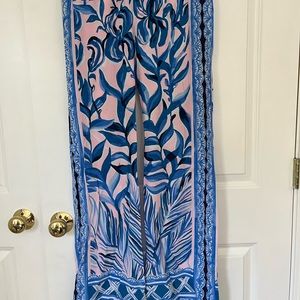 Gorgeous Lilly Pulitzer summer wide legs flowy pants.